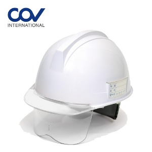 [COV] 코브 안전모 B형 고글 투명창(ID카드) COVD-HF-002B