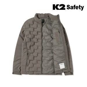 [K2] 케이투 세이프티 근무복 점퍼 슬림 패딩 자켓 JK-F2102 브라운