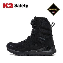[K2] 케이투 세이프티 안전화 현장화(선심X) 8인치 다이얼 중단화 택티컬 BK