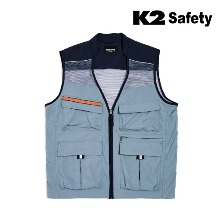 [K2] 케이투 세이프티 안전 조끼 베스트 21VE-614R 그레이