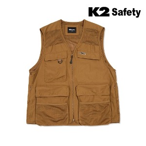 [K2] 케이투 세이프티 안전 조끼 베스트 VE-2602 브라운