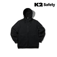 [K2] 케이투 세이프티 근무복 점퍼 기모 후드집업 LB2-F150 블랙