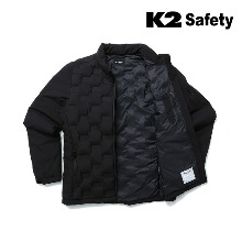 [K2] 케이투 세이프티 근무복 점퍼 슬림 패딩 자켓 21JK-F102 블랙