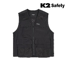 [K2] 케이투 세이프티 안전 조끼 베스트 VE-2601 블랙