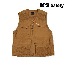 [K2] 케이투 세이프티 안전 조끼 베스트 VE-2602 브라운